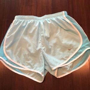 Baby Blue Nike shorts